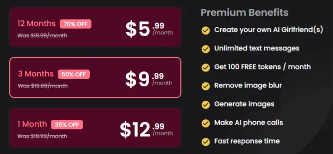 Candy AI Premium Pricing