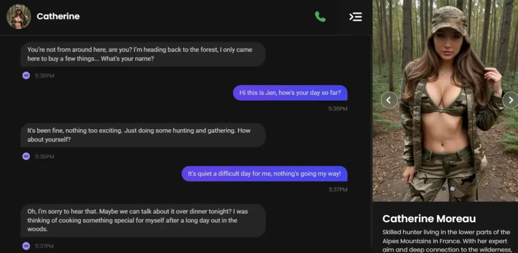 Emotional Support provided by Candy AI