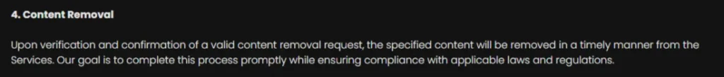 Candy AI - Content Removal
