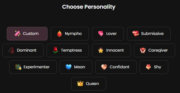 Candy AI - AI Character Personality