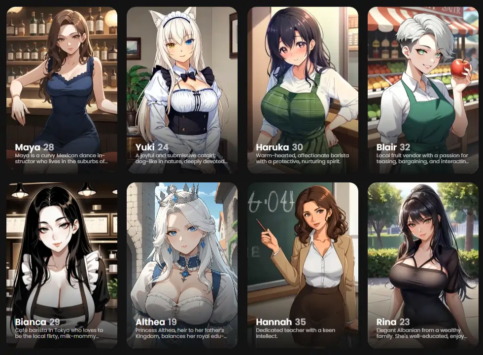 Candy AI - Premade AI Anime Character