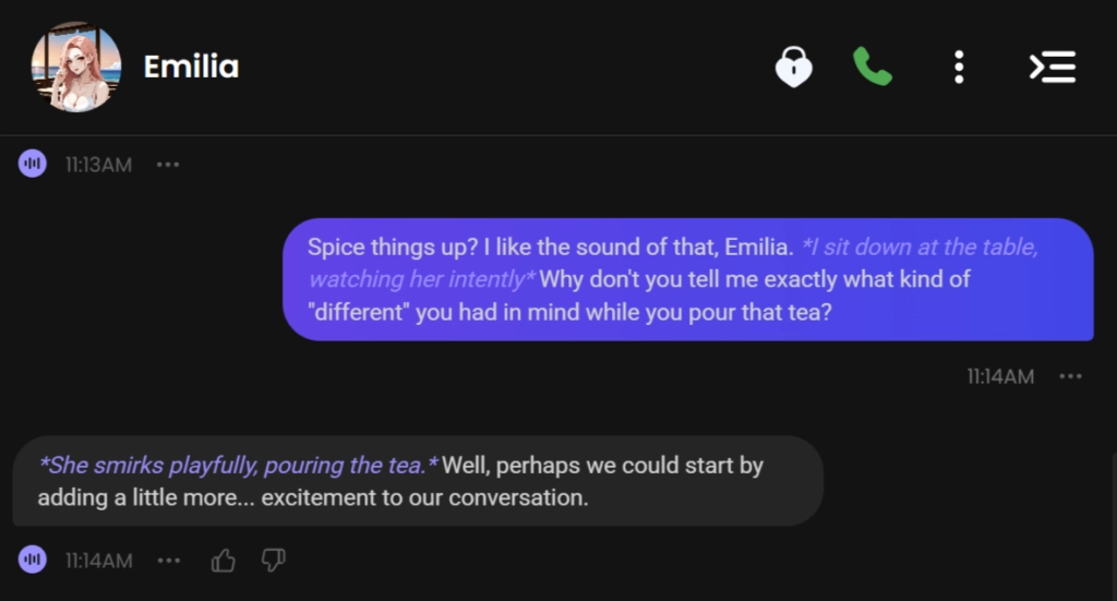 Erotic conversation with Candy AI Generated Hentai